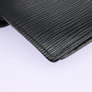 LOUIS VUITTON Epi Agenda PM Day Planner Cover Black R20052 LV Auth 113605-10