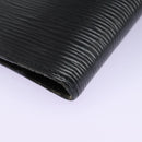 LOUIS VUITTON Epi Agenda PM Day Planner Cover Black R20052 LV Auth 113605-11