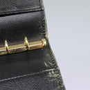 LOUIS VUITTON Epi Agenda PM Day Planner Cover Black R20052 LV Auth 113605-19