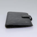 LOUIS VUITTON Epi Agenda PM Day Planner Cover Black R20052 LV Auth 113605-7