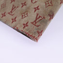 LOUIS VUITTON Monogram Mini Agenda PM Day Planner Cover Red R20912 Auth 113615-16