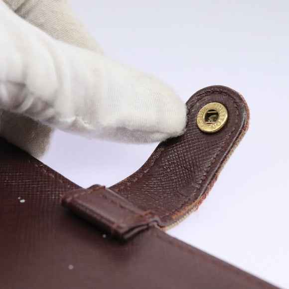 LOUIS VUITTON Monogram Mini Agenda PM Day Planner Cover Red R20912 Auth 113615