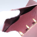 LOUIS VUITTON Monogram Mini Agenda PM Day Planner Cover Red R20912 Auth 113615-22