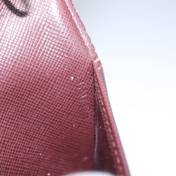 LOUIS VUITTON Monogram Mini Agenda PM Day Planner Cover Red R20912 Auth 113615