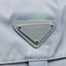 PRADA Shoulder Bag Nylon Light Blue Auth 113631-19
