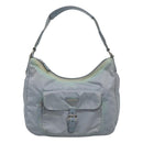 PRADA Shoulder Bag Nylon Light Blue Auth 113631-13