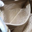 PRADA Shoulder Bag Nylon Light Blue Auth 113631-23