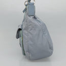 PRADA Shoulder Bag Nylon Light Blue Auth 113631-4