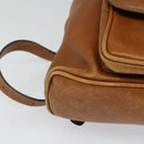 GUCCI Bamboo Backpack Leather Brown 003 1956 0030 Auth 113656-9
