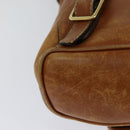 GUCCI Bamboo Backpack Leather Brown 003 1956 0030 Auth 113656-17