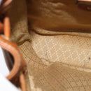 GUCCI Bamboo Backpack Leather Brown 003 1956 0030 Auth 113656-21