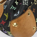 LOUIS VUITTON Monogram Multicolor Judy PM Bag 2Way Black M40258 LV Auth 113662V-16