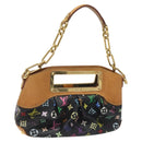 LOUIS VUITTON Monogram Multicolor Judy PM Bag 2Way Black M40258 LV Auth 113662V-1