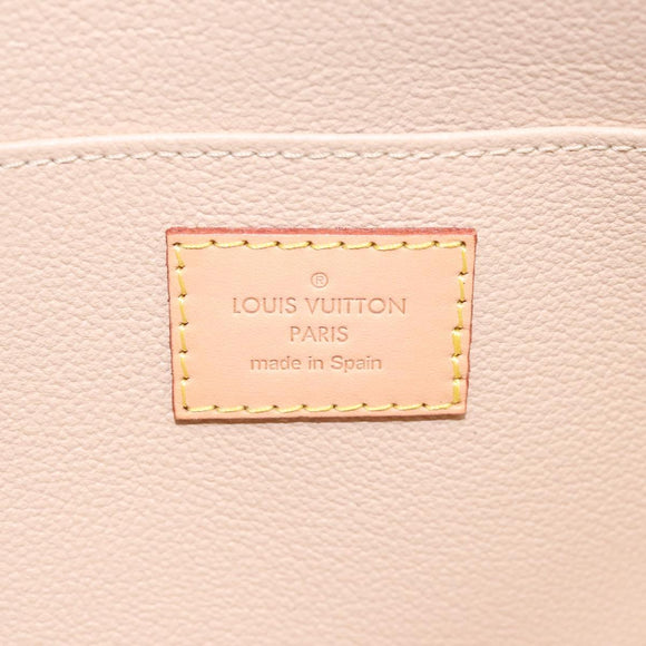 LOUIS VUITTON Damier Azur Pochette Cosmetic GM Pouch N23346 LV Auth 113671V