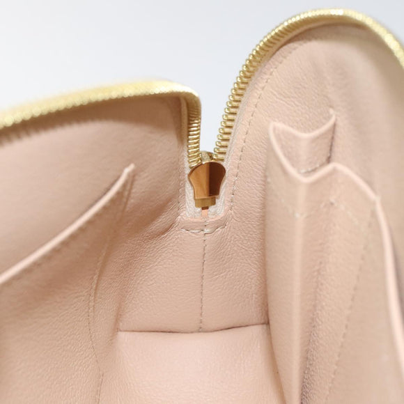 LOUIS VUITTON Damier Azur Pochette Cosmetic GM Pouch N23346 LV Auth 113671V