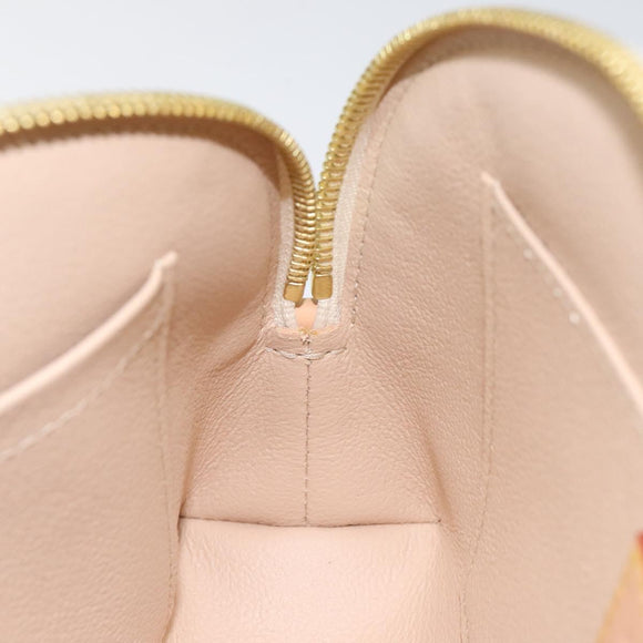 LOUIS VUITTON Damier Azur Pochette Cosmetic GM Pouch N23346 LV Auth 113671V