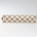 LOUIS VUITTON Damier Azur Pochette Cosmetic GM Pouch N23346 LV Auth 113671V-6