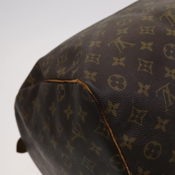 LOUIS VUITTON Monogram Keepall 60 Boston Bag M41422 LV Auth 113683