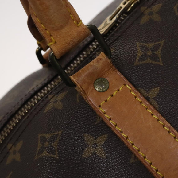 LOUIS VUITTON Monogram Keepall 60 Boston Bag M41422 LV Auth 113683