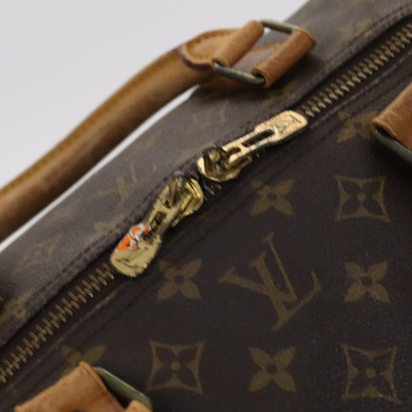 LOUIS VUITTON Monogram Keepall 60 Boston Bag M41422 LV Auth 113683