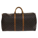 LOUIS VUITTON Monogram Keepall 60 Boston Bag M41422 LV Auth 113683-2