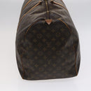 LOUIS VUITTON Monogram Keepall 60 Boston Bag M41422 LV Auth 113683-3