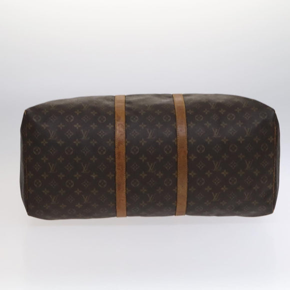 LOUIS VUITTON Monogram Keepall 60 Boston Bag M41422 LV Auth 113683