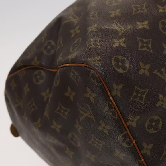 LOUIS VUITTON Monogram Keepall 60 Boston Bag M41422 LV Auth 113684