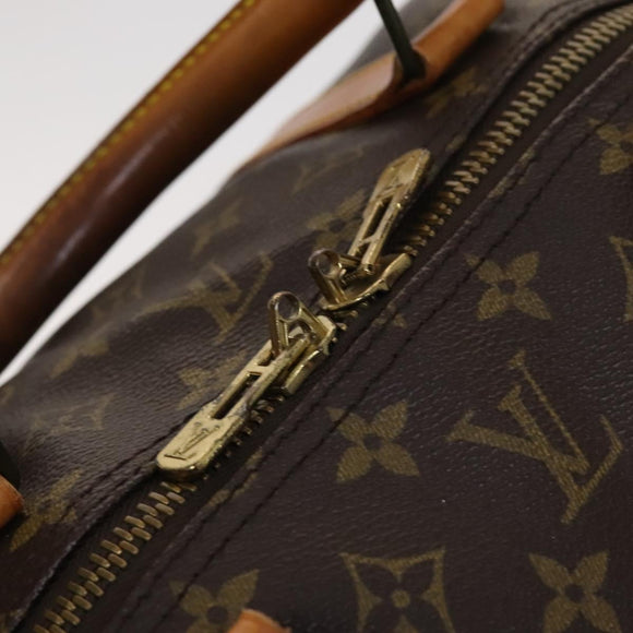 LOUIS VUITTON Monogram Keepall 60 Boston Bag M41422 LV Auth 113684