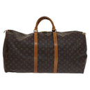 LOUIS VUITTON Monogram Keepall 60 Boston Bag M41422 LV Auth 113684-2