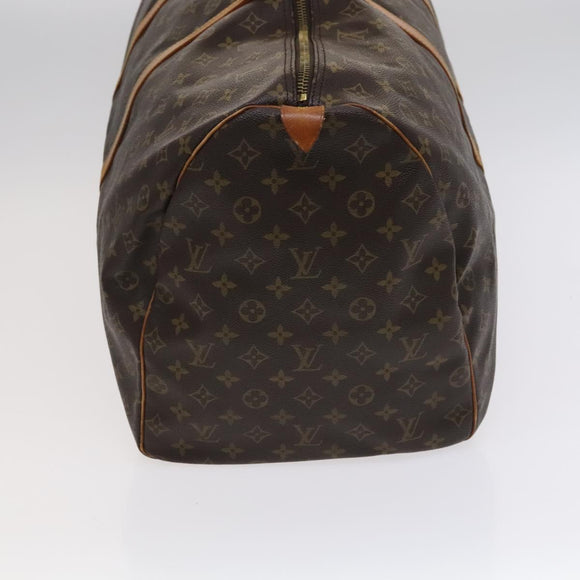 LOUIS VUITTON Monogram Keepall 60 Boston Bag M41422 LV Auth 113684