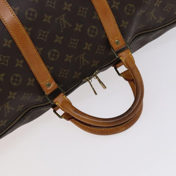 LOUIS VUITTON Monogram Keepall 60 Boston Bag M41422 LV Auth 113684