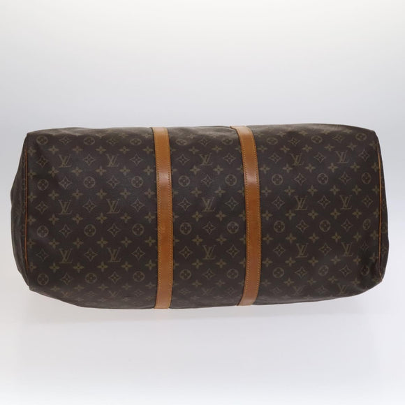 LOUIS VUITTON Monogram Keepall 60 Boston Bag M41422 LV Auth 113684