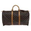 LOUIS VUITTON Monogram Keepall 50 Boston Bag M41426 LV Auth 113687-2