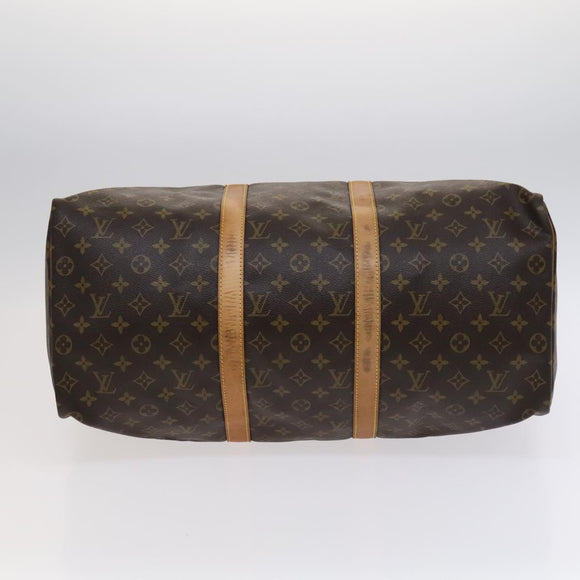 LOUIS VUITTON Monogram Keepall 50 Boston Bag M41426 LV Auth 113687