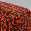 LOUIS VUITTON Monogram Graffiti Speedy 30 Hand Bag Orange M93705 LV Auth 113708A-8