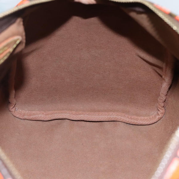 LOUIS VUITTON Monogram Graffiti Speedy 30 Hand Bag Orange M93705 LV Auth 113708A