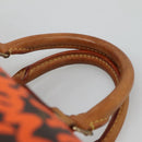 LOUIS VUITTON Monogram Graffiti Speedy 30 Hand Bag Orange M93705 LV Auth 113708A-14