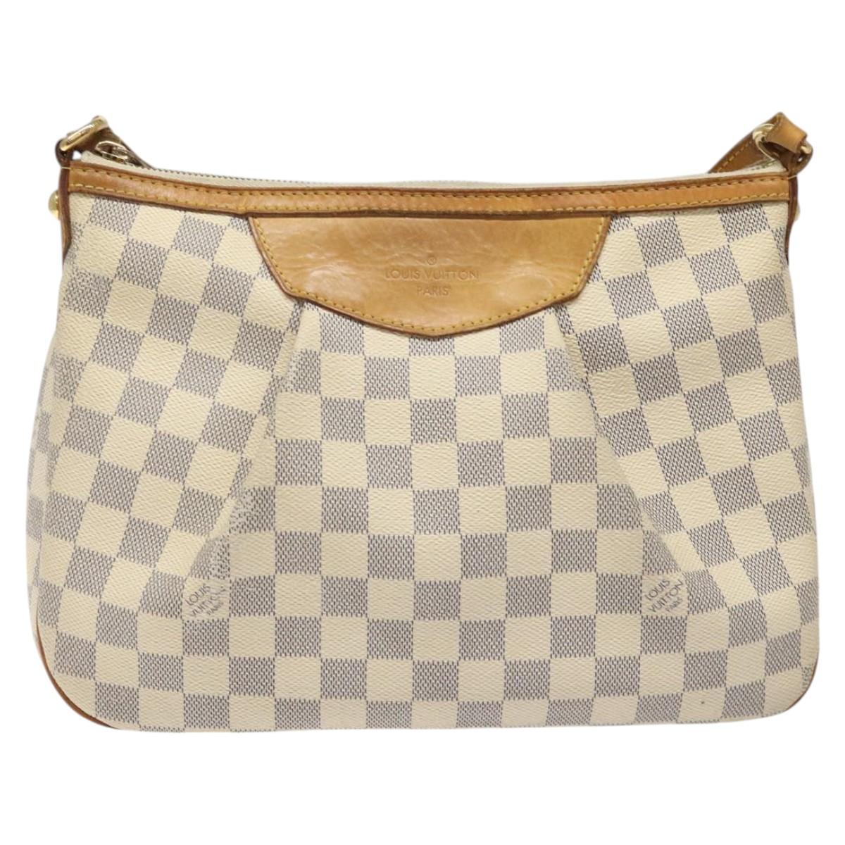 LOUIS VUITTON Damier Azur Siracusa PM Shoulder Bag N41113 LV Auth 113713 - 0