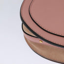 Chloe Nile Hand Bag Leather 2way Pink Gold Auth 113735V-16