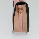 Chloe Nile Hand Bag Leather 2way Pink Gold Auth 113735V-3