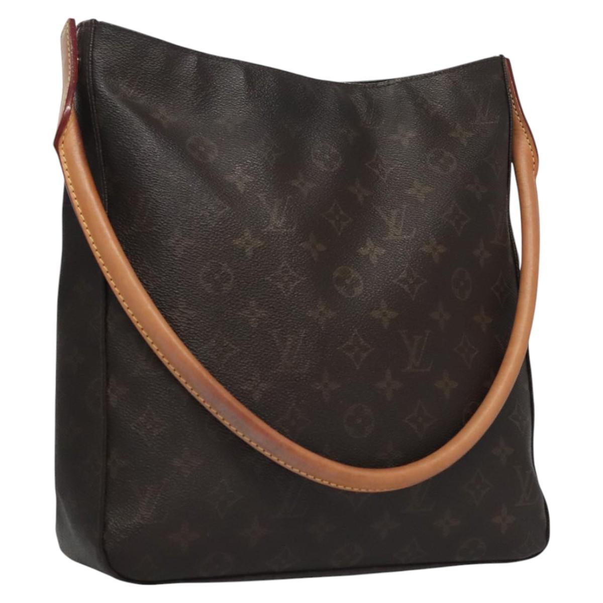 LOUIS VUITTON Monogram Looping GM Shoulder Bag M51145 LV Auth 113745