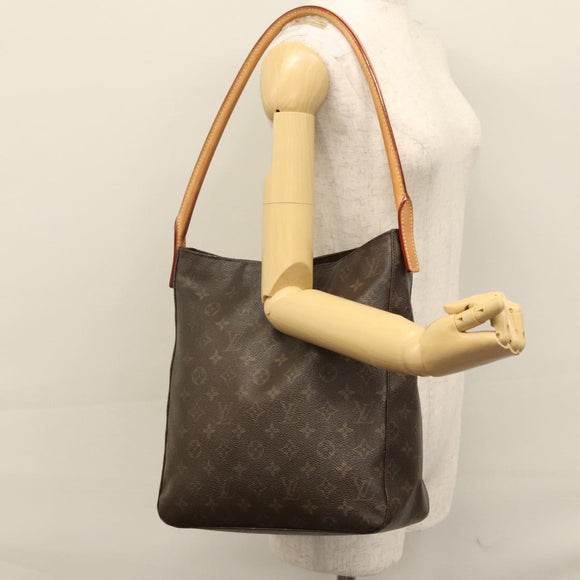 LOUIS VUITTON Monogram Looping GM Shoulder Bag M51145 LV Auth 113745