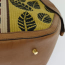 BURBERRY Hand Bag Leather 2way Beige Auth 113749V-16