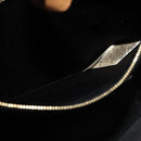 BURBERRY Hand Bag Leather 2way Beige Auth 113749V-22