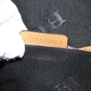 BURBERRY Hand Bag Leather 2way Beige Auth 113749V-12