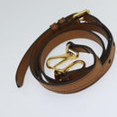 BURBERRY Hand Bag Leather 2way Beige Auth 113749V-24