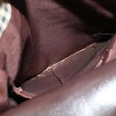 Burberrys Nova Check Shoulder Bag Canvas Leather Beige Brown gold Auth 113755-19