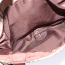 Burberrys Nova Check Shoulder Bag Canvas Leather Beige Brown gold Auth 113755-20