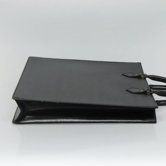 LOUIS VUITTON Epi Sac Plat Hand Bag Black M59082 LV Auth 113765